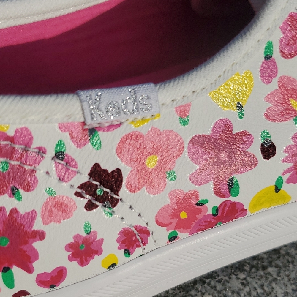 Keds For Kate Spade New York Floral Kickstart Sneakers Size 10 - Picture 9 of 12